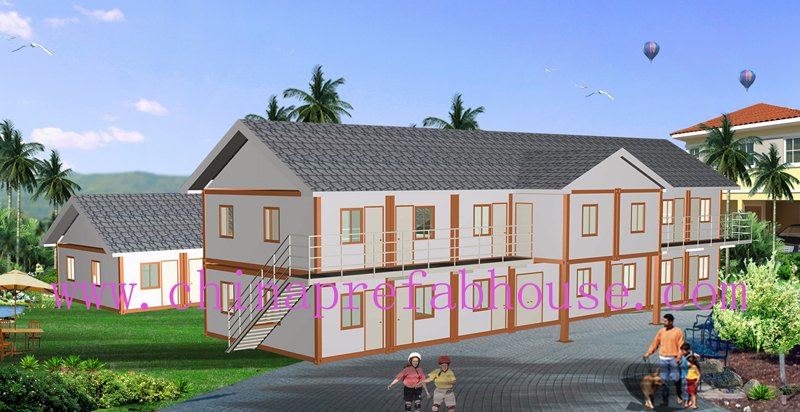 YAODA-018 Steel Prefabricated Container House Hotel
