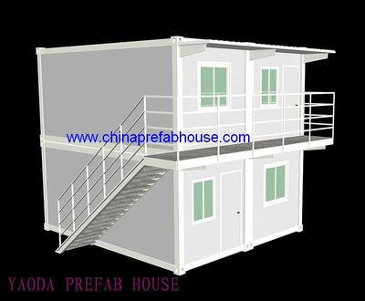 YAODA-020 Two-Storey Steel Prefabricated Container House